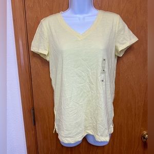 Charter Club v neck lounge tee